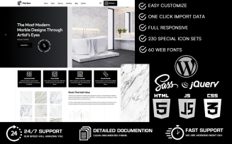 Marbex - Marble & Tiles WordPress Theme