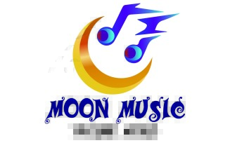 Moon Music For Logo Tamplets