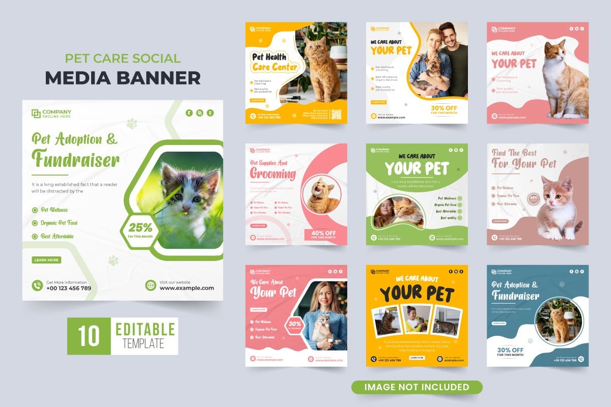 Kit Graphique #301172 Veterinarian Trifold Divers Modles Web - Logo template Preview