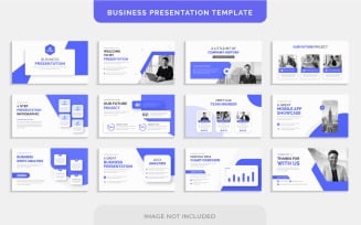 Business Corporate Marketing Agency Presentation Slides Template