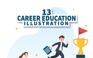 13 Career Education Illustration