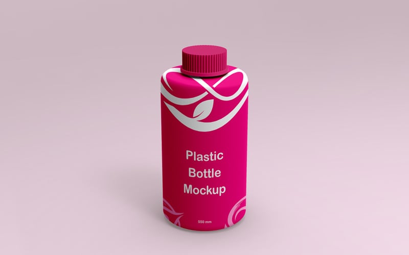 Plastic Bottle Mockup PSD Template Vol 02 Product Mockup