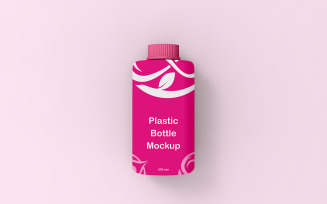 Plastic Bottle Mockup PSD Template Vol 05