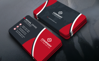 Business Card Templates Corporate Identity Template v135