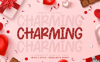Charming - Romantic Display Font