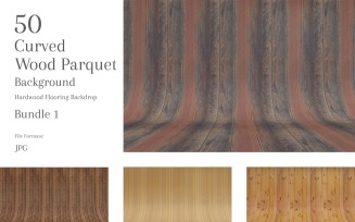 50 Curved Wood Parquet Hardwood interior background Bundle 1