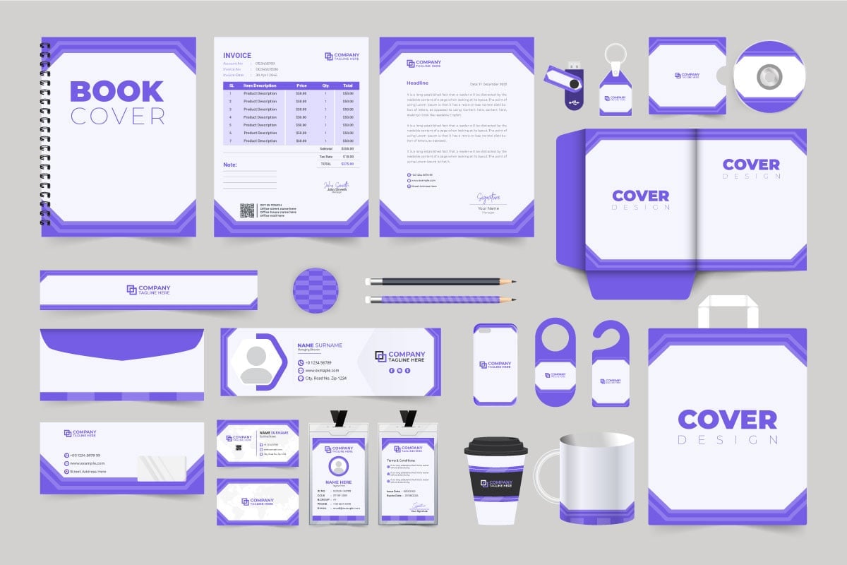 Kit Graphique #301438 Brand Guideline Divers Modles Web - Logo template Preview