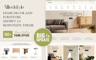 Alliedstyle - Furniture & Interior Decor Multipurpose Shopify 2.0 Responsive Theme