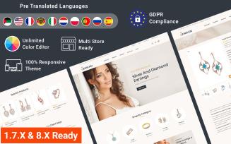 Jewelkin - Modern Jewelry Store Prestashop Responsive Theme