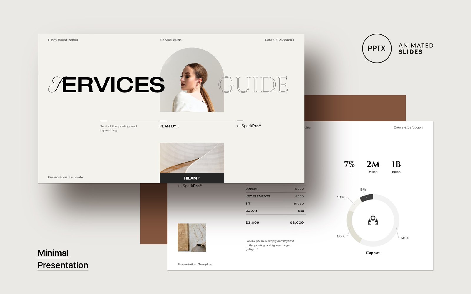 Kit Graphique #301560 Guide Service Web Design - Logo template Preview