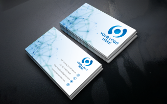 Creative And Modern Technology Business Card Design - Corporate Identity