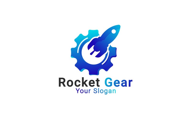 Rocket Logo, Startup Rocket Logo, Launching Logo Logo Template