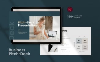 Business Pitch Deck InDesign