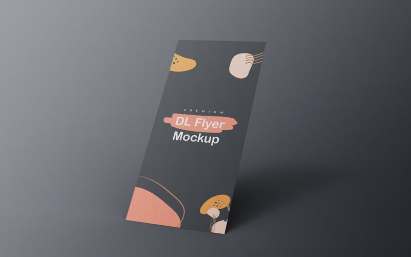 DL Flyer Mockup PSD Template Vol 01 Product Mockup