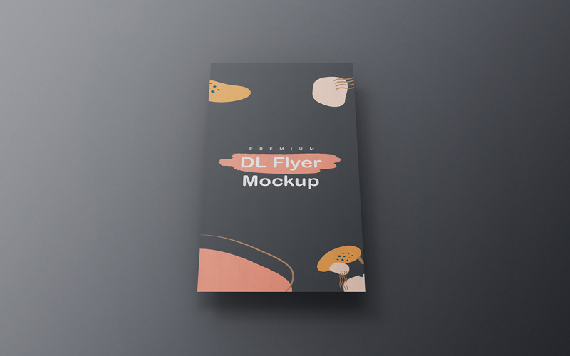 DL Flyer Mockup PSD Template Vol 04 Product Mockup