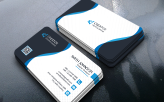 Business Card Templates Corporate Identity Template v136