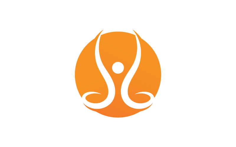 Community network and social Health Logo icon design template V 6 Logo Template