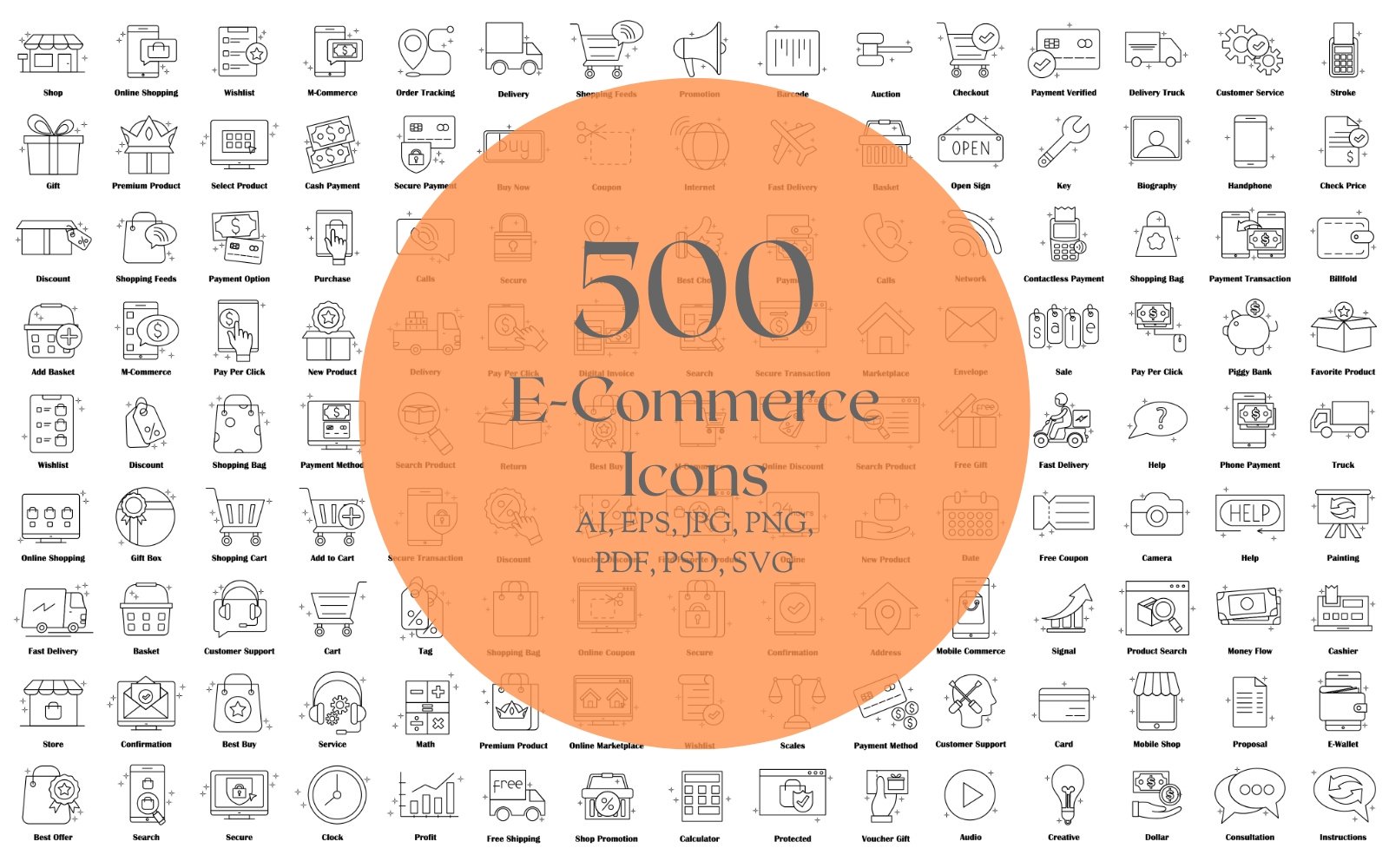 Kit Graphique #301873 Ecommerce Commerce Divers Modles Web - Logo template Preview