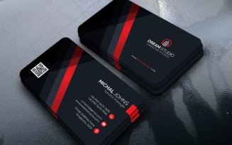 Business Card Templates Corporate Identity Template v137