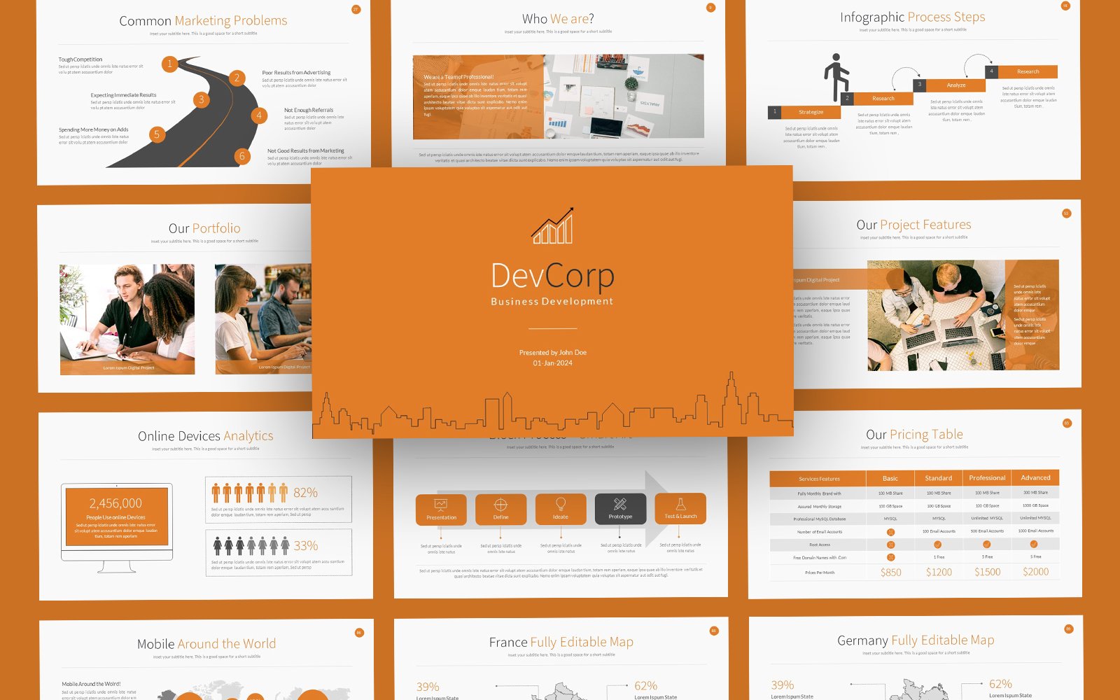 Template #301904 Business Plan Webdesign Template - Logo template Preview