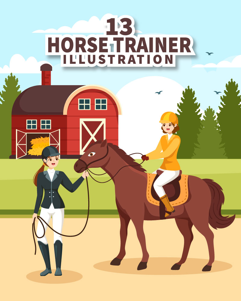 Template #301964 Trainer Equestrian Webdesign Template - Logo template Preview