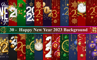 Happy new year 2023 background, Happy new year background