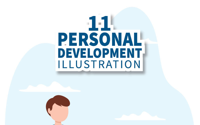 11 Personal Development Illustration