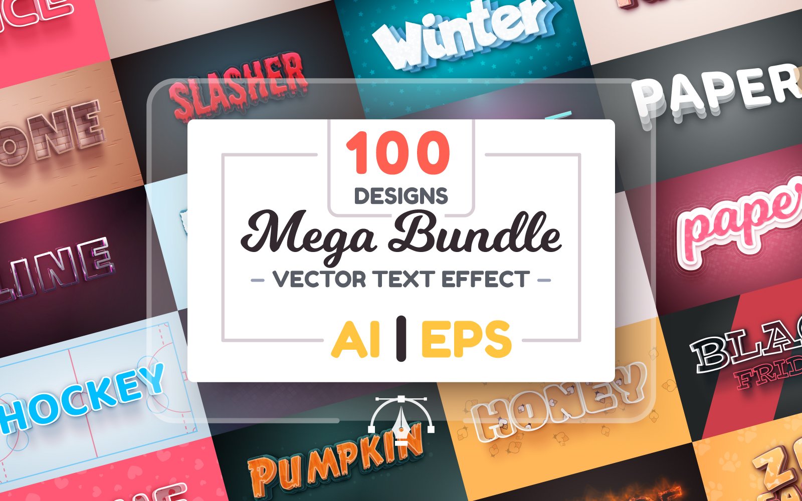 Template #302006 Text Effect Webdesign Template - Logo template Preview