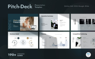 Business Pitch Deck Keynote Template