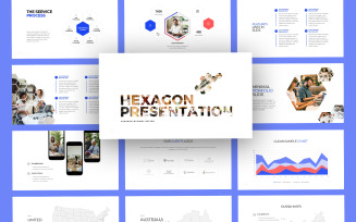 Hexagon Creative Business PowerPoint Template
