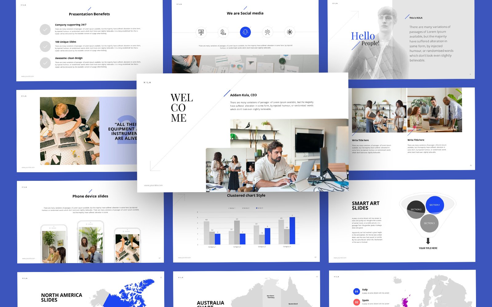 Kit Graphique #302102 Business Entreprise Web Design - Logo template Preview