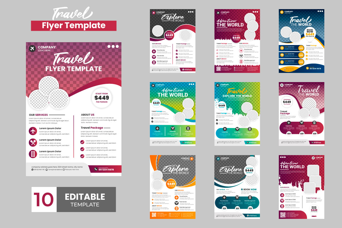 Kit Graphique #302109 Prospectus Brochure Web Design - Logo template Preview