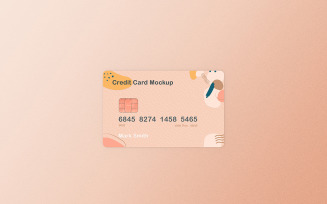 Credit Card Mockup PSD Template Vol 01