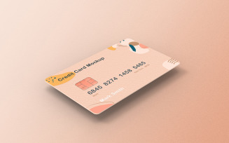 Credit Card Mockup PSD Template Vol 02