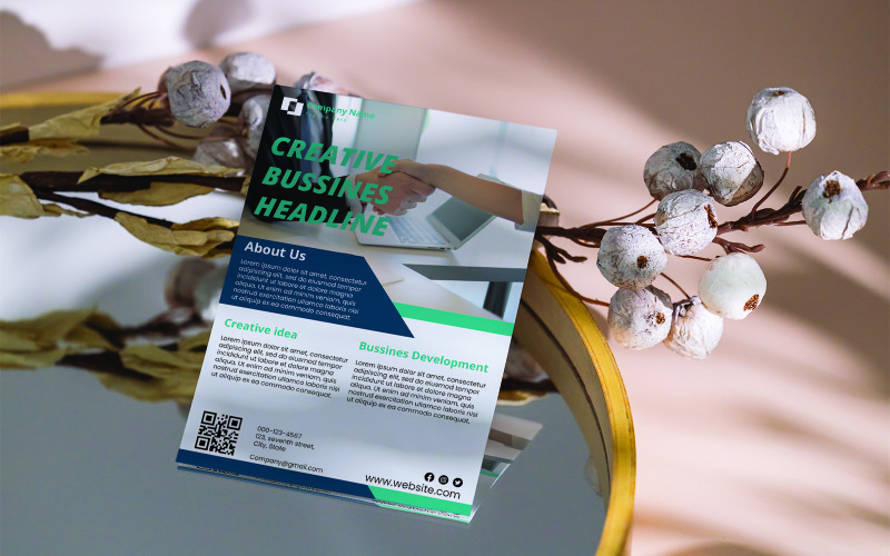 Elegant Business Flyer Template Corporate Identity