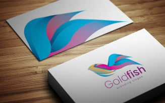 Golden Sea Food Fish Aquarium Logo