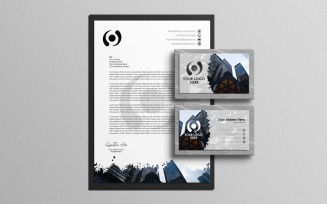 Professional and Creative Company Letterhead And Business Card Design - Corporate Identity