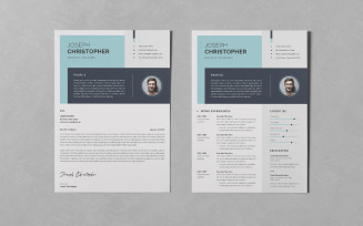 Resume/CV PSD Design Templates Vol 133