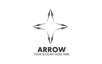 Arrow Vector Illustration Icon Template V4