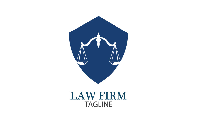 Law Firm Logo And Icon Design Template Vector 20 Logo Template