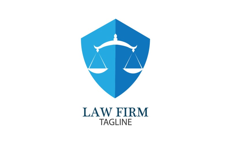 Law Firm Logo And Icon Design Template Vector 21 Logo Template