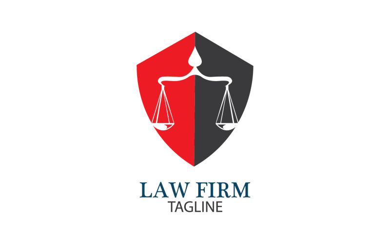 Law Firm Logo And Icon Design Template Vector 24 Logo Template