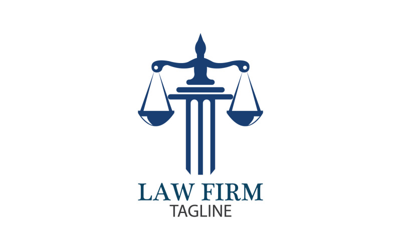 Law Firm Logo And Icon Design Template Vector 30 Logo Template