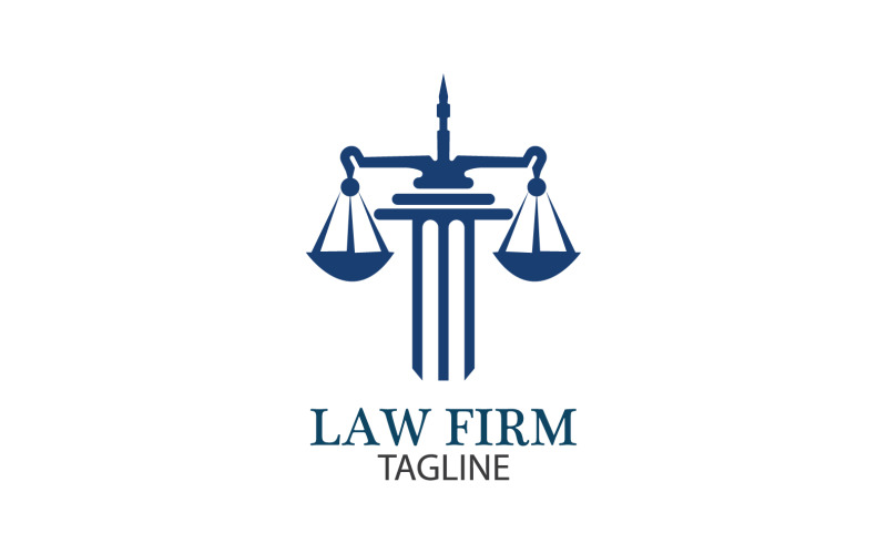 Law Firm Logo And Icon Design Template Vector 31 Logo Template