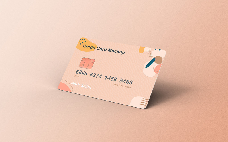 Credit Card Mockup PSD Template Vol 05 Product Mockup