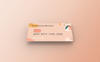 Credit Card Mockup PSD Template Vol 06