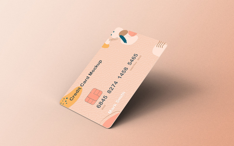 Credit Card Mockup PSD Template Vol 38 Product Mockup