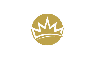 Crown Concept Logo Design Template V6