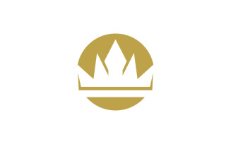 Crown Concept Logo Design Template V7