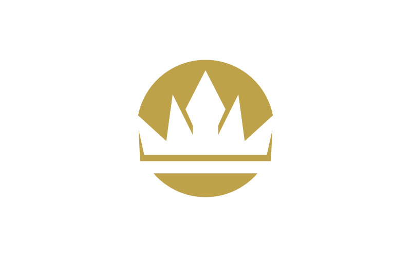 Crown Concept Logo Design Template V7 Logo Template